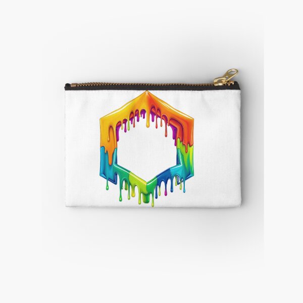 Item preview, Melting Rainbow Impossible Hexagon Optical Illusion designed and sold by PEAROVA.