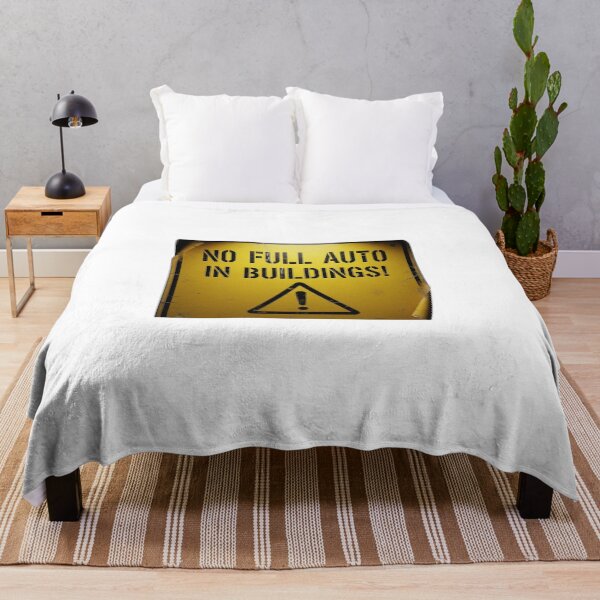 Item preview, No Full Auto in Buildings - Airsoft Sign designed and sold by SupraShore.