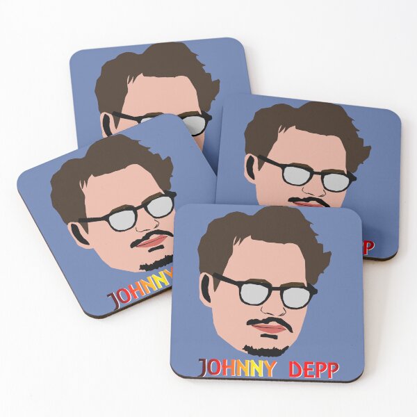 Item preview, Johnny Depp illustration designed and sold by ZooStateofMind.