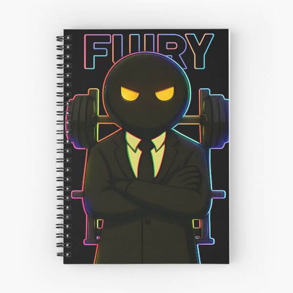 Item preview, Stick Figure Gym Boss – Black Suit Warrior with Barbell & RGB Glow designed and sold by FUIRY .