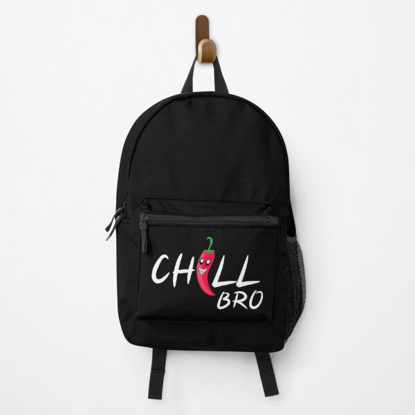 Item preview, Chill Bro with Funny Chili – Food Pun Cartoon Design designed and sold by HarmanArt.