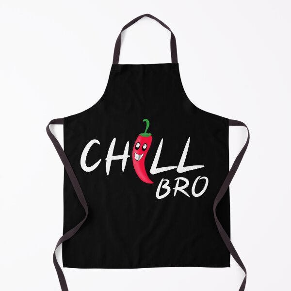 Item preview, Chill Bro with Funny Chili – Food Pun Cartoon Design designed and sold by HarmanArt.