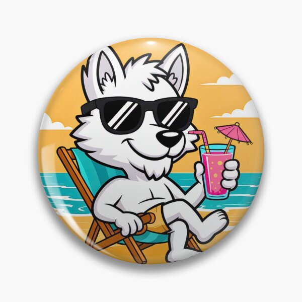 Item preview, Wolf Beach Vacation designed and sold by VibrArtco.