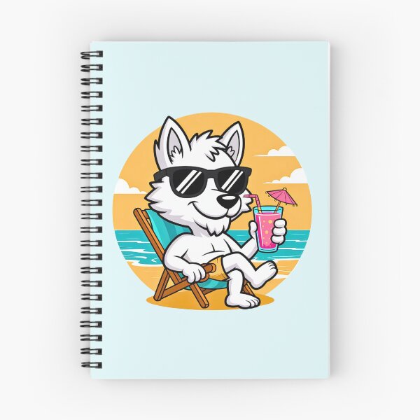 Item preview, Wolf Beach Vacation designed and sold by VibrArtco.