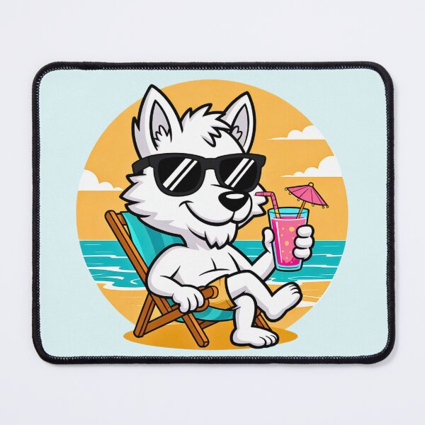 Item preview, Wolf Beach Vacation designed and sold by VibrArtco.