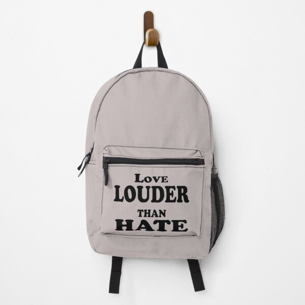Item preview, Love Louder Than Hate – Bold Motivational Quote Design designed and sold by ArtNestVerse.