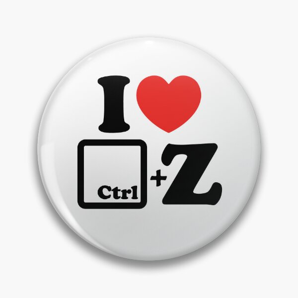 Item preview, I Love Ctrl Z designed and sold by shitpostee.