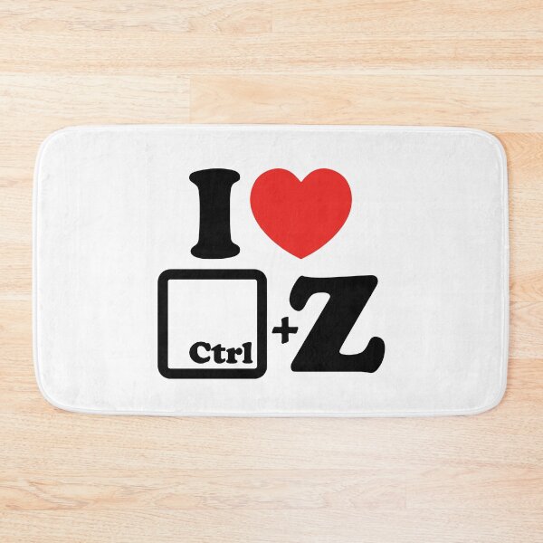 Item preview, I Love Ctrl Z designed and sold by shitpostee.