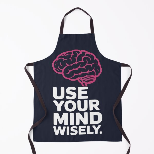 Item preview, Stylized Fuchsia Brain with Mindfulness Message designed and sold by SplashTastic.