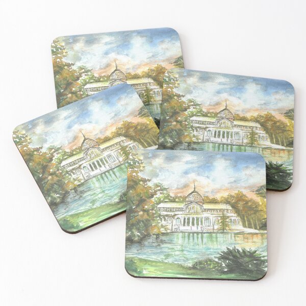 Item preview,  Palace in Madrid Watercolor designed and sold by WikaKowalczyk.