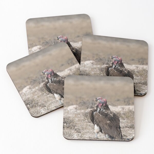 Item preview, Guardians of the Waste – Lappet-Faced Vulture Pair designed and sold by DavideAntoniani.
