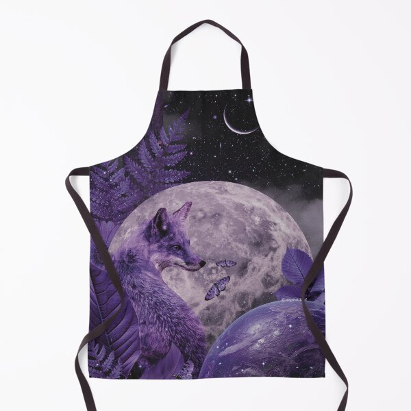 Item preview, Purple fox - spirit animal collage designed and sold by mgro-art.