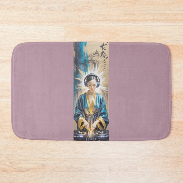 Item preview, Dj Empress Asian Woman Mixes Beats In Silk Robe Png By Merch, Limited Edition designed and sold by KILEYMARGSHOP.