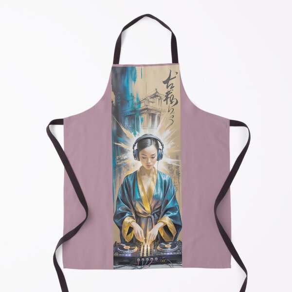 Item preview, Dj Empress Asian Woman Mixes Beats In Silk Robe Png By Merch, Limited Edition designed and sold by KILEYMARGSHOP.