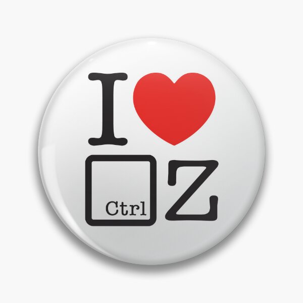 Item preview, I Love Ctrl Z designed and sold by shitpostee.