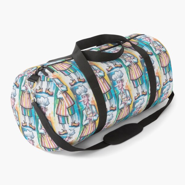 Item preview, Whimsical Chef With Colorful Stripes Art By Merch, Limited Edition designed and sold by KILEYMARGSHOP.