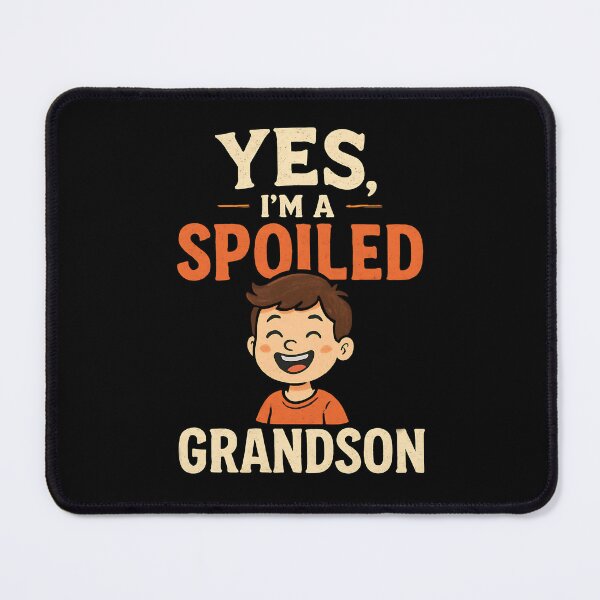 Item preview, Yes I'm A Spoiled Grandson designed and sold by Joyful-Park.