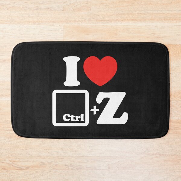 Item preview, I Love Ctrl Z designed and sold by shitpostee.