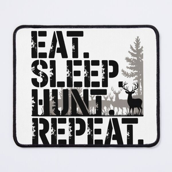 Item preview, Eat Sleep Hunt Repeat | T-Shirt designed and sold by NicolasGlowArt.