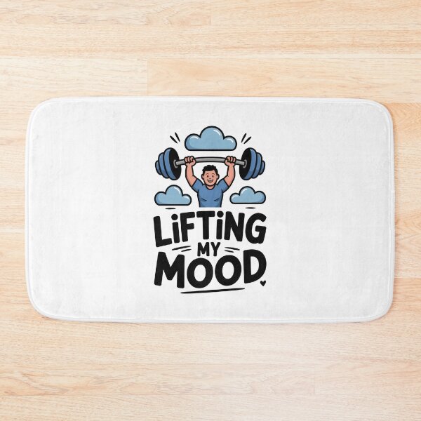 Item preview, Copy of Superdad Lifter Dad – SupLifting My Mood – Positive Mental Health Gym Arterhero Father Gym Cartoon designed and sold by Enea Kelo.