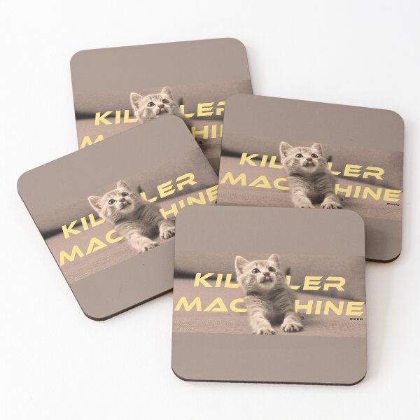 Item preview, Cat Meme - Killer Machine Kitten designed and sold by Photoshop Is My Passion.