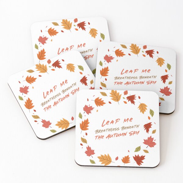 Item preview, Leaf Me Breathless Beneath the Autumn Sky designed and sold by GGNorth2.