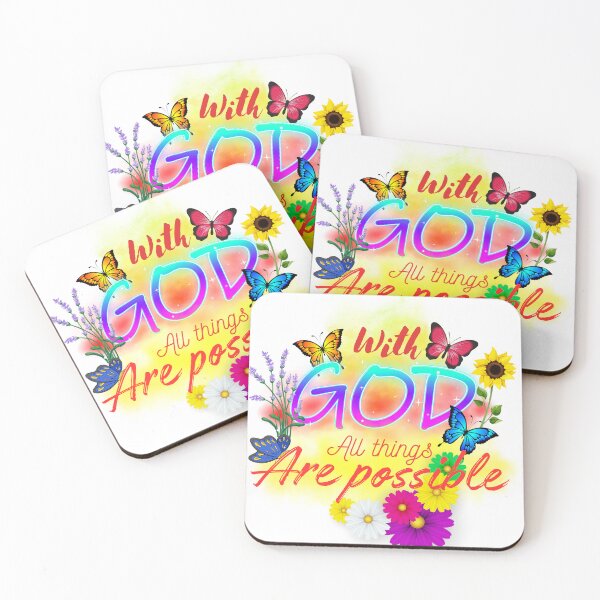 Item preview, With god everything is possible  designed and sold by rspsp.