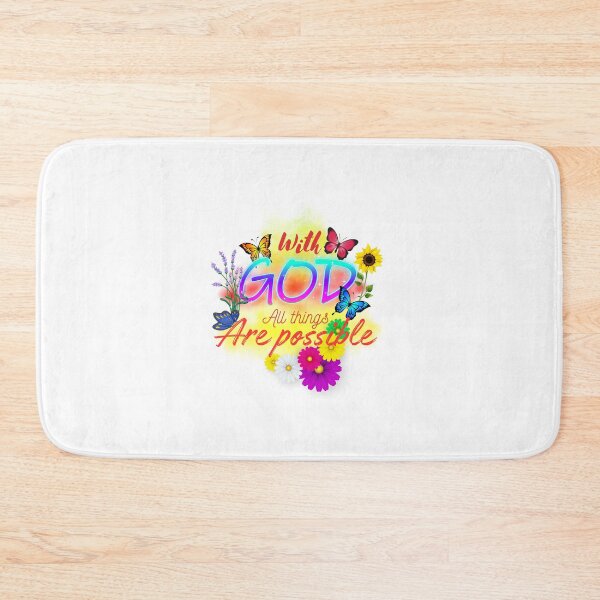Item preview, With god everything is possible  designed and sold by rspsp.