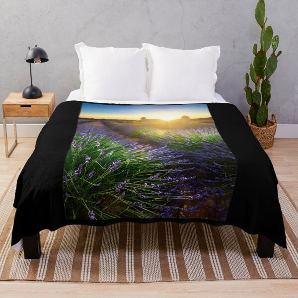 Item preview, Sunset Over Lavender Fiels Of Valensole designed and sold by hzrshwwhyoo19.