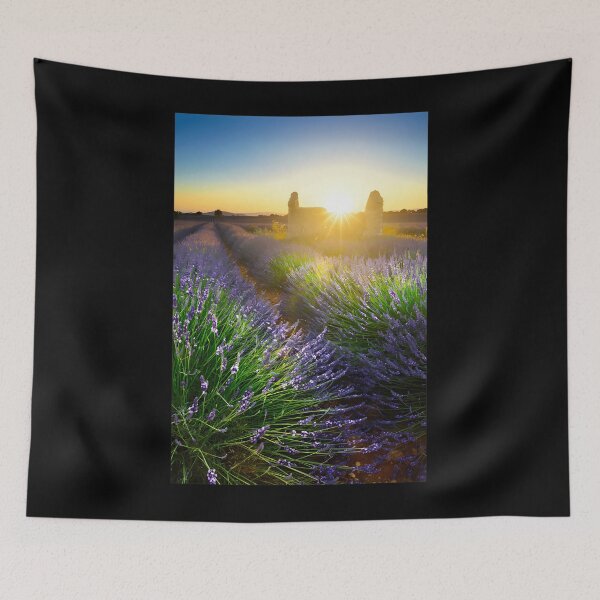 Item preview, Sunset Over Lavender Fiels Of Valensole  	 designed and sold by hzrshwwhyoo19.