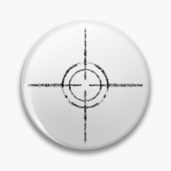 Item preview, Target Symbol (Black - Large) – Black Bullseye Crosshair Design designed and sold by TummysEmporium.