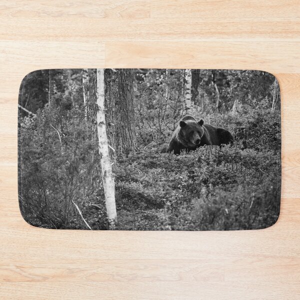 Item preview, Are there more berries. Brown bear 2025 bw designed and sold by Jouko Lehto Photography.