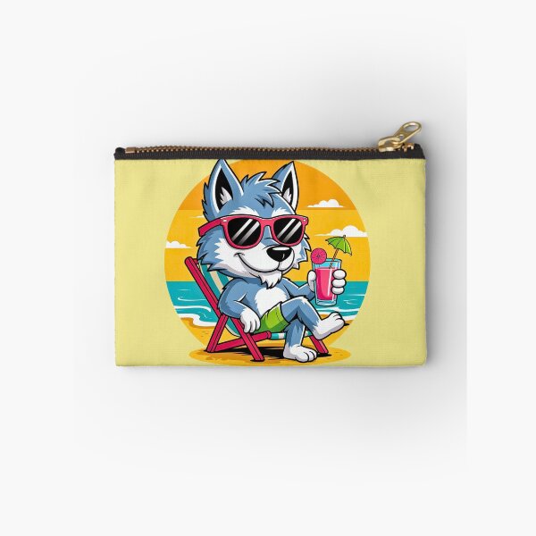 Item preview, Blue Wolf Beach Chill designed and sold by VibrArtco.