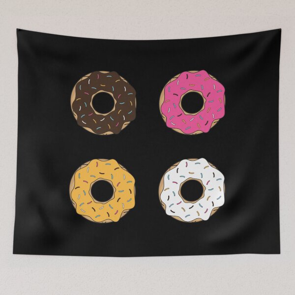 Item preview, Tasty Donuts Pattern 	 	 designed and sold by khvbdzvdmfe36.
