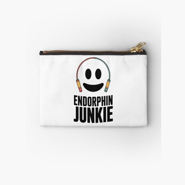 Item preview, Endorphin Junkie – Smiley Face Jump Rope Fitness Cartoon designed and sold by Enea Kelo.