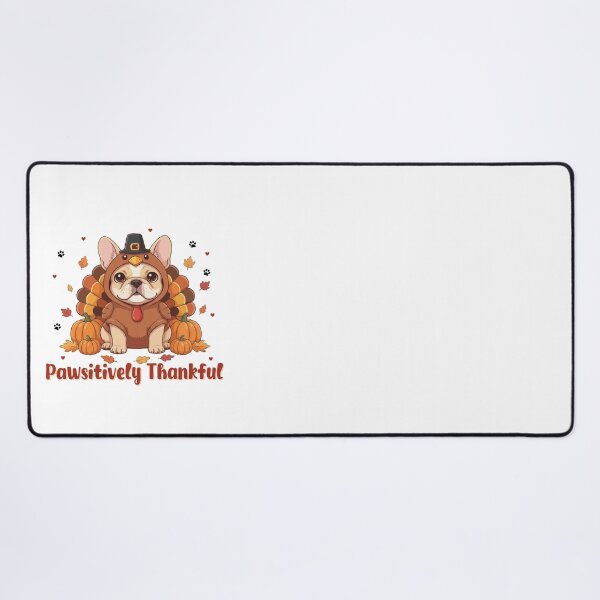 Item preview, Pawsitively Thankful French Bulldog Thanksgiving Cute Fall designed and sold by The Real Life Symphony.