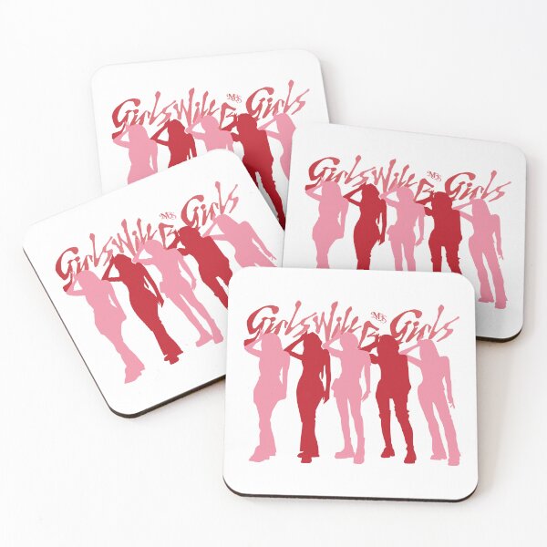 Item preview, Silhouette design inspired by the group Itzy in the Girls Will Be Girls era. designed and sold by mbs-desing.