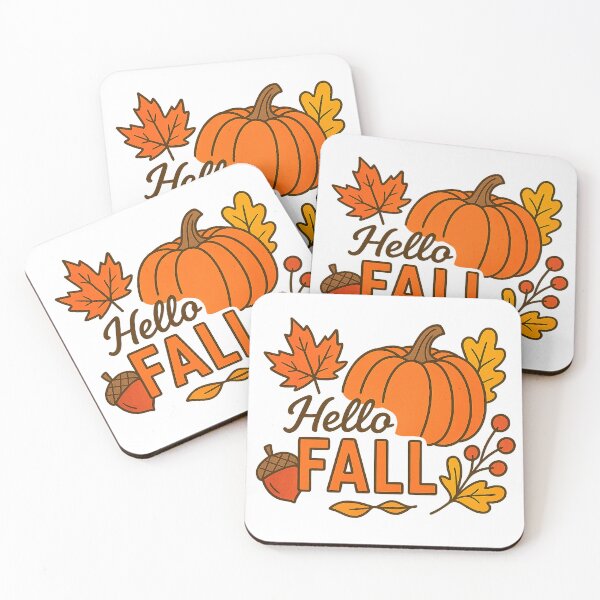 Item preview, Hello Autumn | Graphic T-shirt for the season designed and sold by StickerArt Shop.