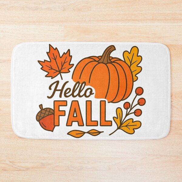 Item preview, Hello Autumn | Graphic T-shirt for the season designed and sold by StickerArt Shop.