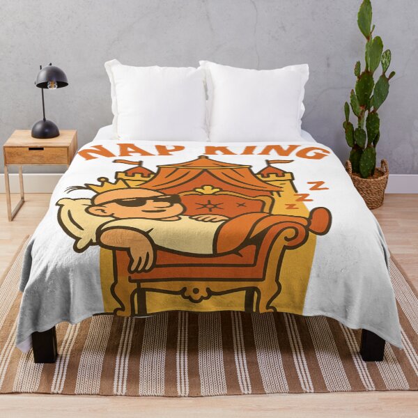 Item preview, Nap King – Retro Chill designed and sold by Boldolka.