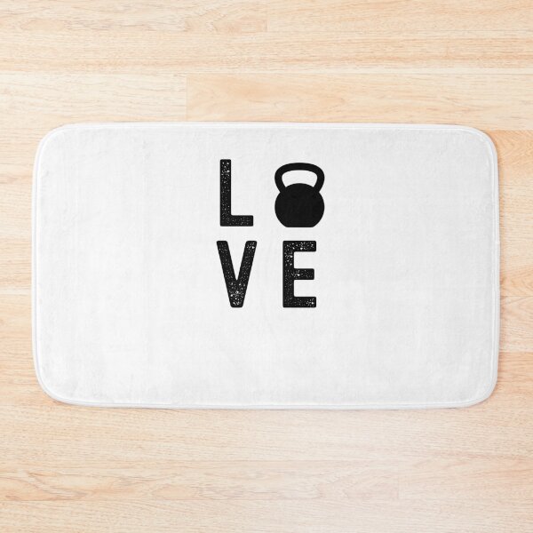 Item preview, Love kettlebell workout fitness kettlebell sport gym designed and sold by snowry.