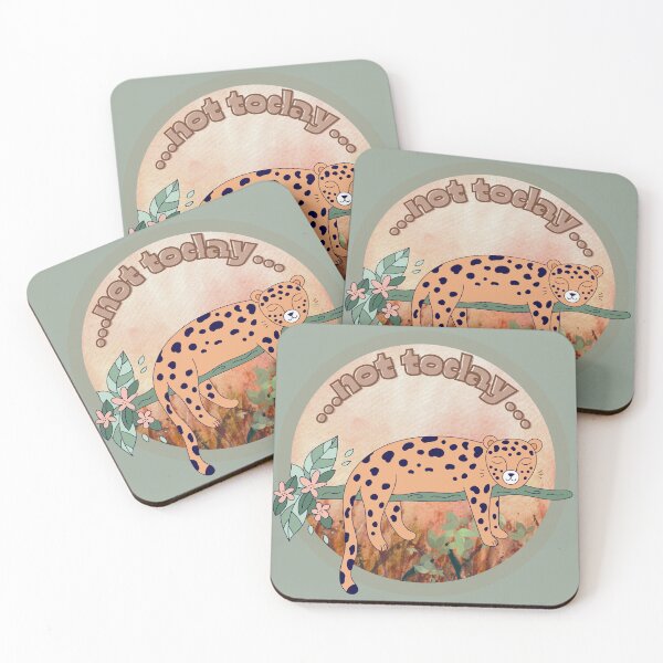 Item preview, Not Today – Sleeping Cheetah on a Tree Branch designed and sold by SimpleUla.