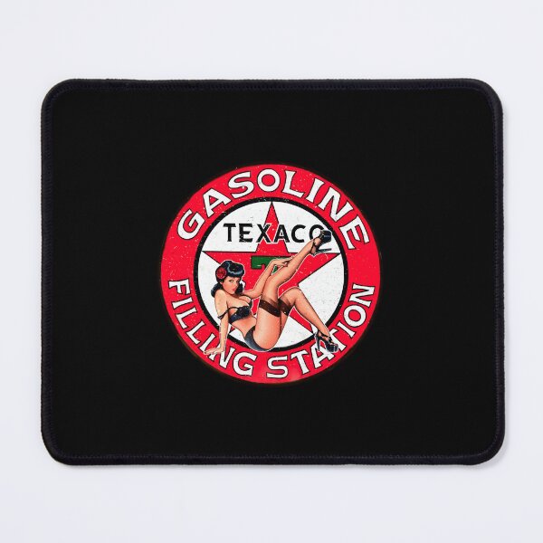 Item preview, Texaco Gasoline Pin Up Vintage Sign Classic designed and sold by ndrlkphc40.