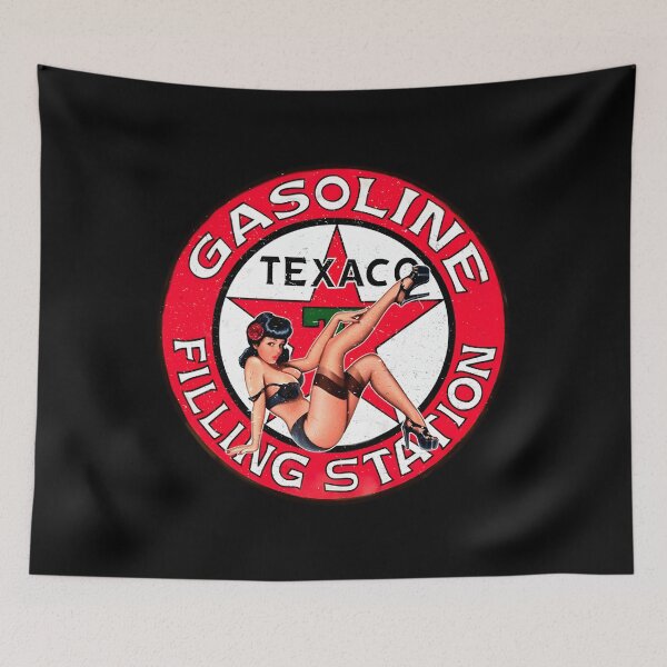 Item preview, Texaco Gasoline Pin Up Vintage Sign Classic 		 designed and sold by ndrlkphc40.