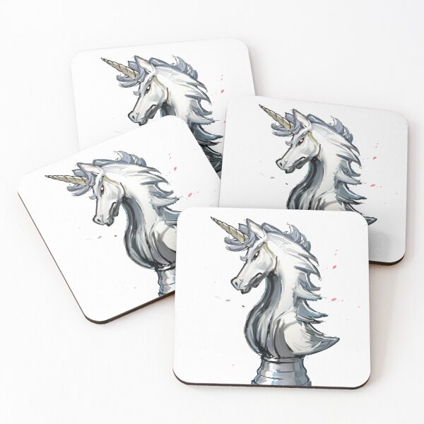 Item preview, Unicorn chess piece designed and sold by Glenbobagins.