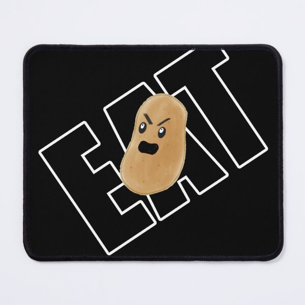 Item preview, Funny Angry Potato Cartoon – EAT Meme Food Design designed and sold by HarmanArt.