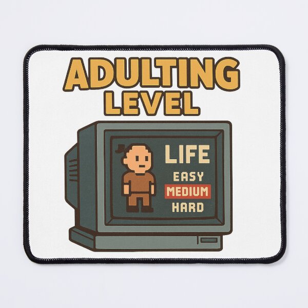 Item preview, Adulting Level – Life Game designed and sold by Boldolka.