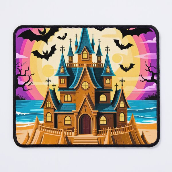 Item preview, Haunted Beach Castle designed and sold by VibrArtco.