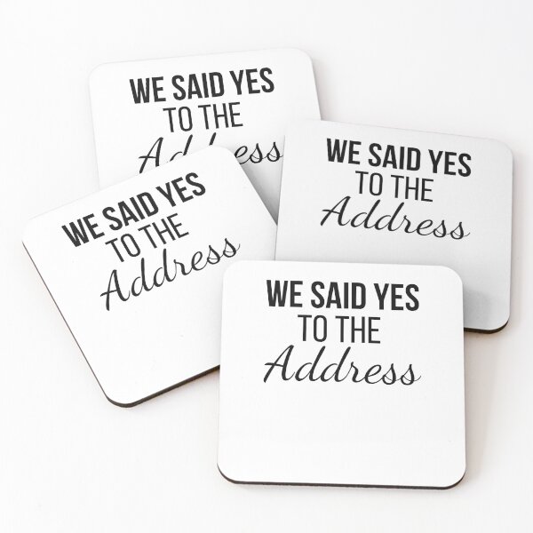 Item preview, We said yes to the address new homebuyer announcement designed and sold by snowry.