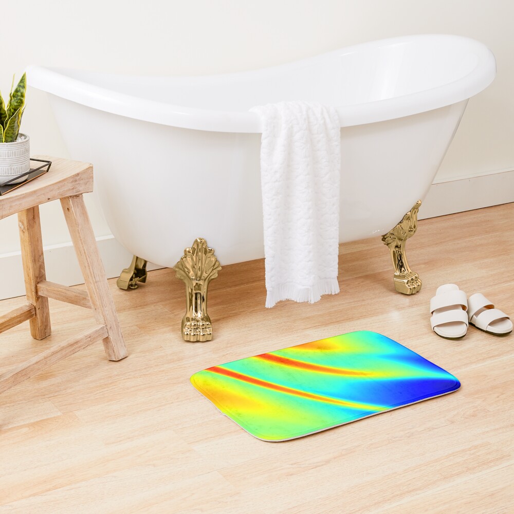 Item preview, Bath Mat designed and sold by patternsoup.